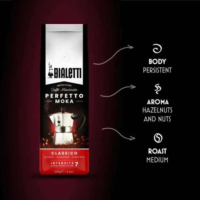 Bialetti Perfetto Moka Classico 250 g - Image 5