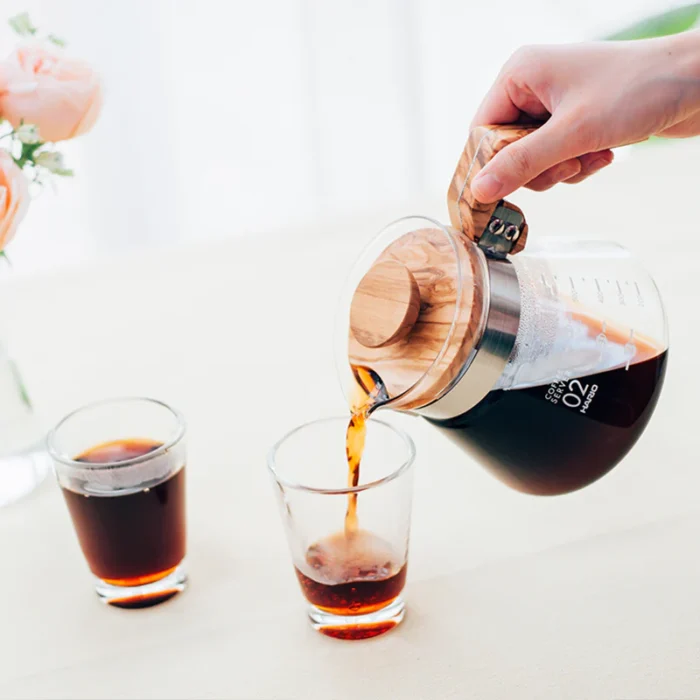 Hario Coffee Server Olive Wood - Image 3
